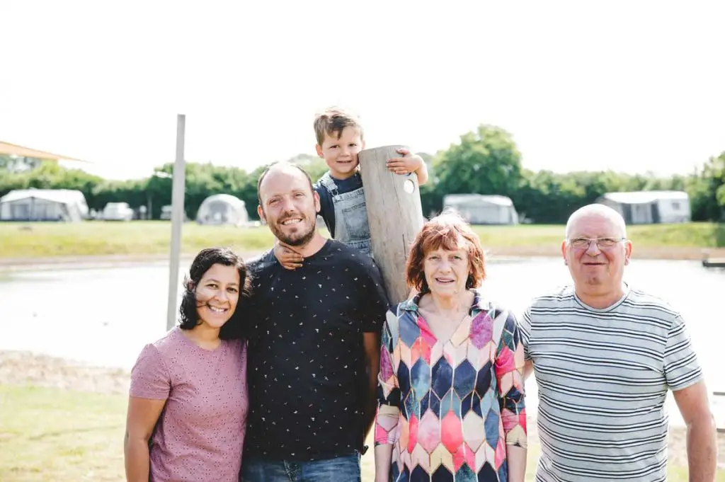 Familie Scholten eigenaren van camping de Bovenberg